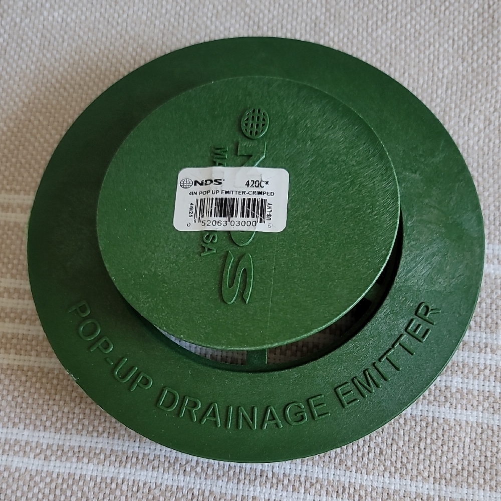 NWT NDS Green Pop-Up Drainage Emitter - Picture 8 of 8